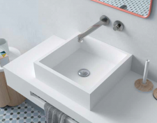 LAVABO SOLID SURFACE QUADRO ANYWAY SOLID