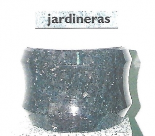 JARDINERA DE GRANITO PARA LAPIDA MODELO  N 15