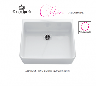 Lavabo sobre encimera Clotaire Chambord. Luisina