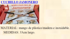 JAMONERO MODELO ESCALA N 3