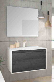 OFERTA CONJUNTO BAÑO (MUEBLE+LAVABO+ESPEJO) ION. (entrega inmediata)