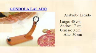 JAMONERO MODELO GONDOLA