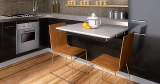 MESA DE COCINA TRANSFORMABLE  CUCINEOGGI