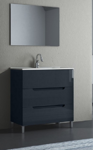 Mueble de baño Cabo fondo 40cm  3 cajones con guia Hettich