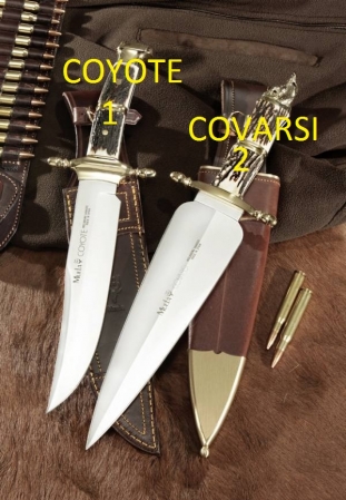 NOVEDADES DOS NUEVOS CUCHILLOS CLÁSICOS COYOTE Y COVARSI  DE MUELA