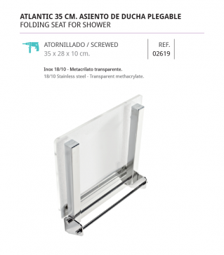 ASIENTO DE DUCHA PLEGABLE  DE BELTRAN 2619