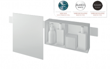 CONJUNTO ESPEJO DE BAÑO Y MUEBLE MODELO TOKIO BELTRAN NOVEDAD