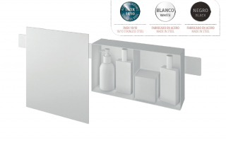 CONJUNTO ESPEJO DE BAÑO Y MUEBLE MODELO TOKIO BELTRAN NOVEDAD
