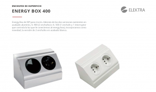 ENCHUFE    ENERGY BOX 400  CUCINE OGGI 