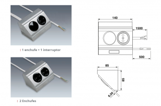 ENCHUFE    ENERGY BOX 400  CUCINE OGGI 