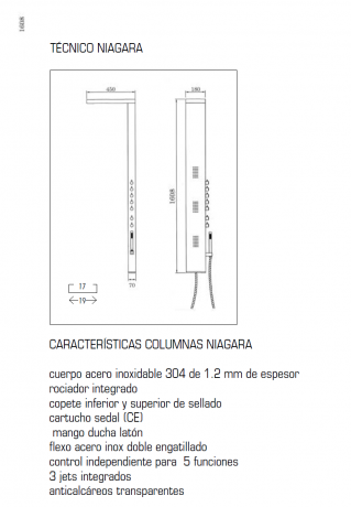 columna ducha gme