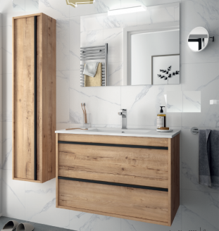 SALGAR MUEBLE DE BAÑO 2 CAJONES ATTILA