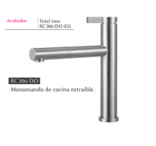 .GRIFO DE COCINA EXTRAIBLE  LUISINA RC306/DO 055  NOVEDAD 