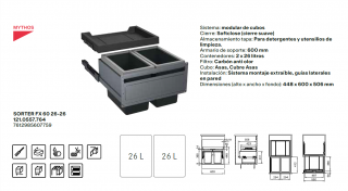 franke cube

sorter franke

franke sorter garbo 60 3

franke cubos basura

Franke cocinas