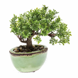 PLANTA ARTIFICIAL MINI BONSÁI FICUS DECOPLANTA