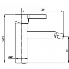 GRIFO DE BIDE FUSSION GME 3009