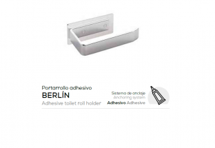 PORTARROLLO ADHESIVO MODELO BERLIN BELTRAN 10144