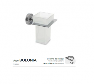  VASO  MODELO BOLONIA 10906