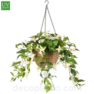 CESTA COLGANTE FUCHSIA THAYNARA UV  DECOPLANTA  432146