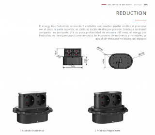 ENCHUFES REDUCTION CUCINEOGGI NOVEDAD