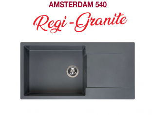 FREGADERO SOBRE ENCIMERA  AMSTERDAM 540 SOLFLESS EN SCTOCK