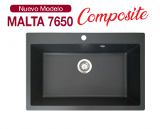 FREGADERO MODELO MALTA 7650 SOBRE ENCIMERA SOLFLESS EN SCTOCK