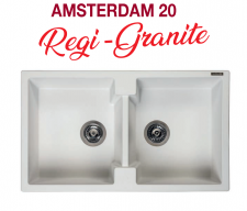 FREGADERO MODELO AMSTERDAM 20 DE GRANITO  SOLFLESS EN SCTOCK