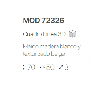 CUADRO MODELO 72326 HISPAHONOGAR